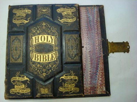 Bryan Family Bible Restoration by Dea Sasso, Light of Day Bindery